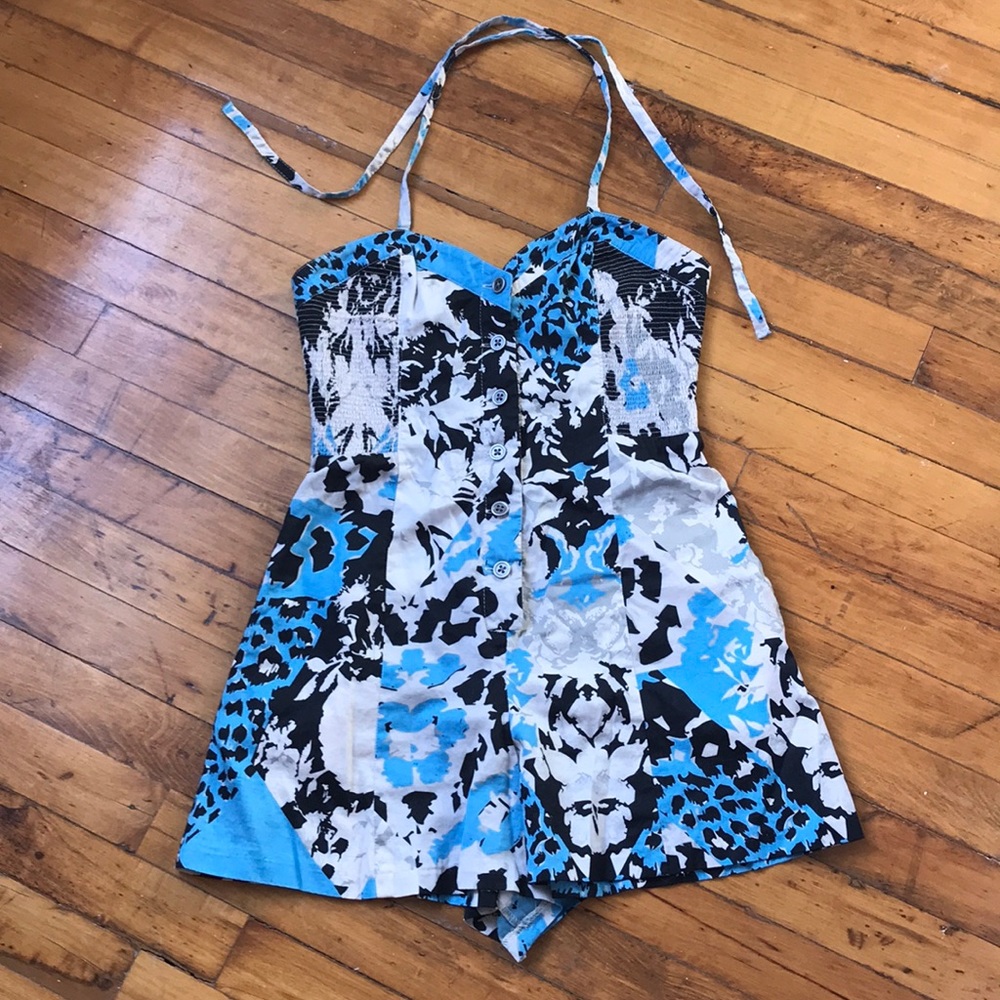 Free People Halter Romper